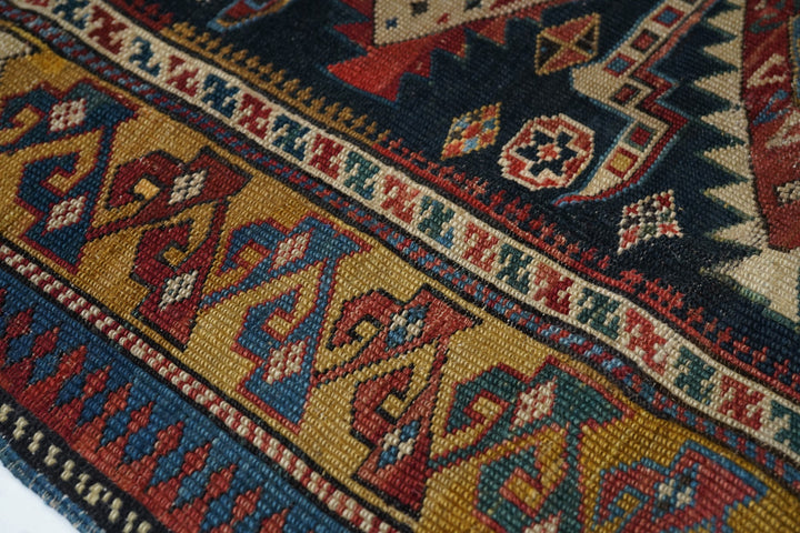 Antique Caucasian Karakashli Rug 2'9'' x 5'0"