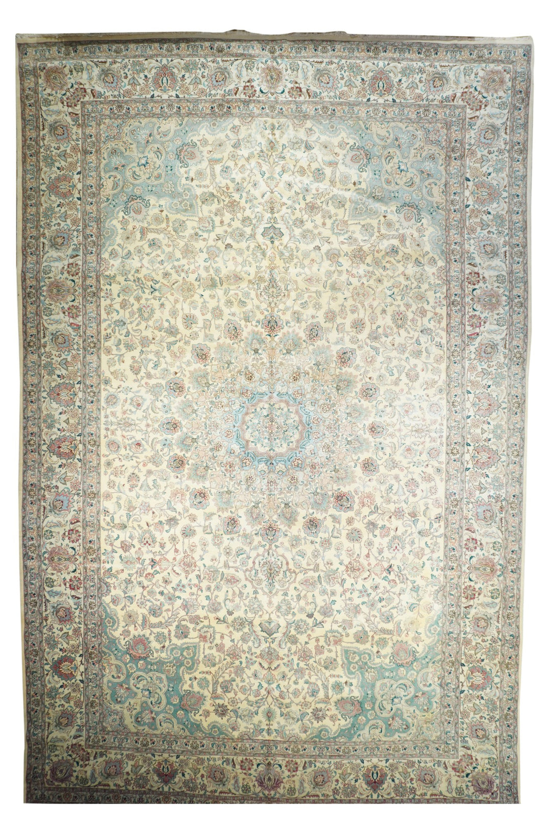 Fine Vintage  Persian Kashan Rug 11'6'' x 17'10''