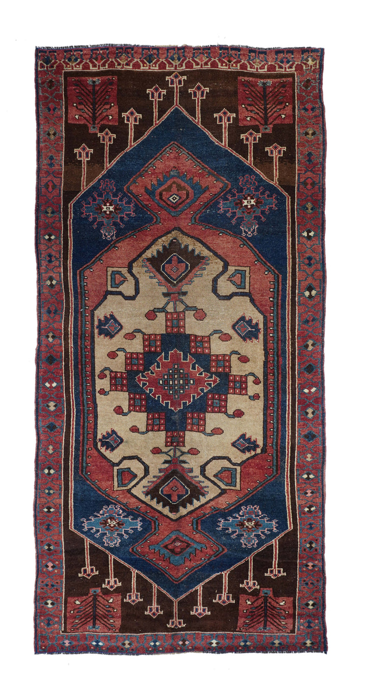 Antique Tribal Rug 6'3'' x 13'8''