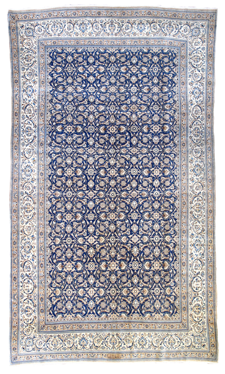 Extremely Fine Persian Nain (Signed Habibian) Rug 5'7'' x 9'6''