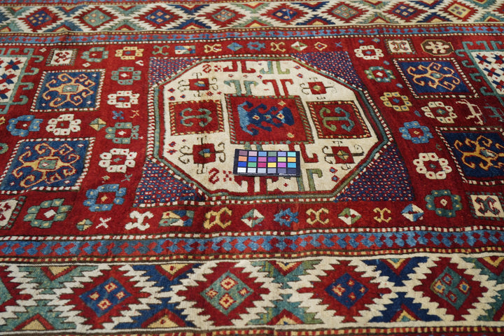 Antique Caucasian Kazak Rug 5’3” x 8’0"