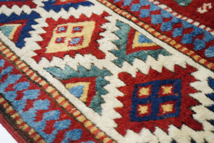 Antique Caucasian Kazak Rug 5’3” x 8’0"