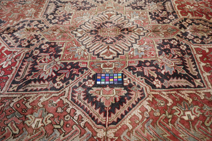 Vintage Heriz Rug 9'6'' x 11'11''