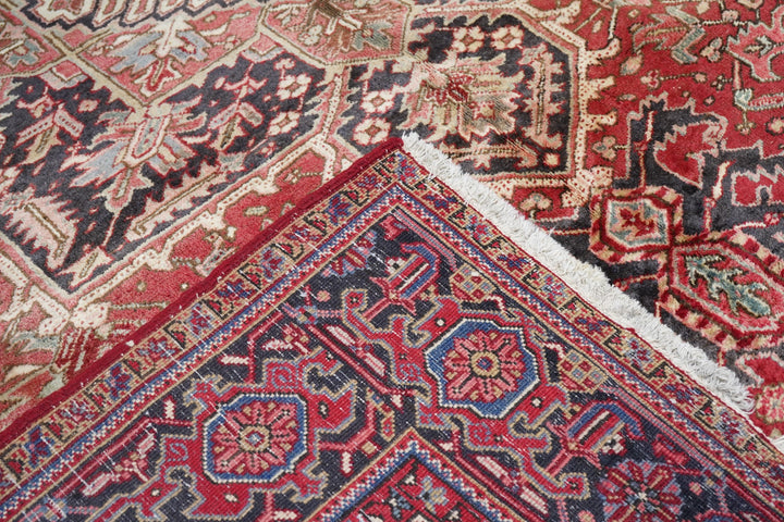 Vintage Heriz Rug 9'6'' x 11'11''