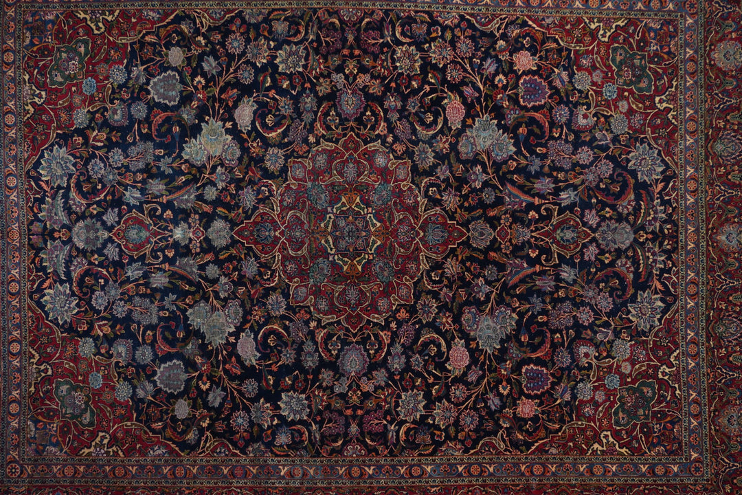 Persian Kashan Rug 9'6" x 11’6”