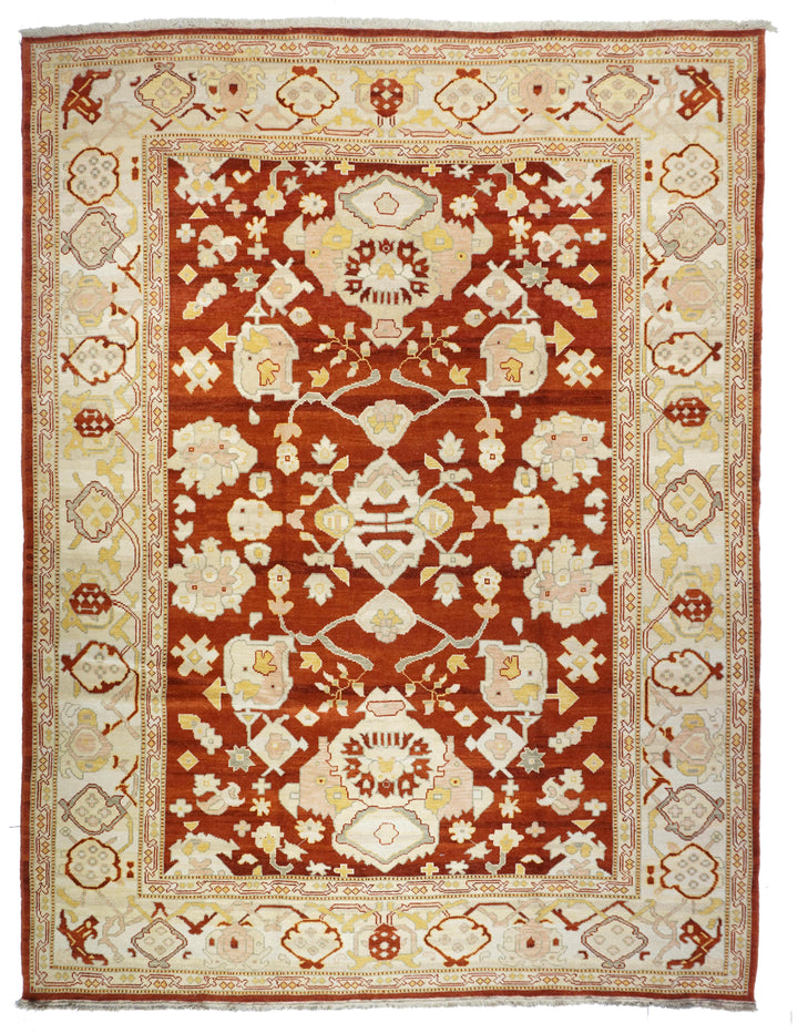 Turkish Oushak Rug 9’0" x 12'0"