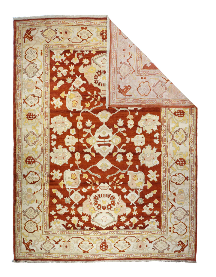 Turkish Oushak Rug 9’0" x 12'0"