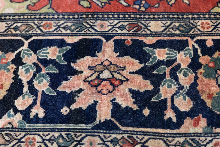 Antique Farahan Sarouk Rug 3'4'' x 4'8''