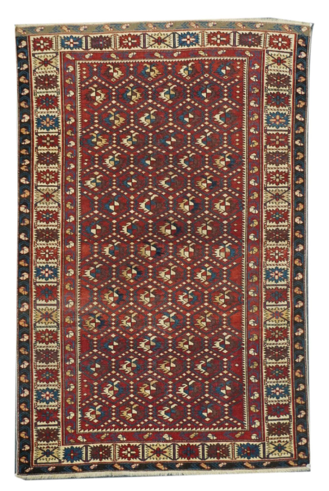 Antique Shirvan Rug 3'10'' x 5'11''