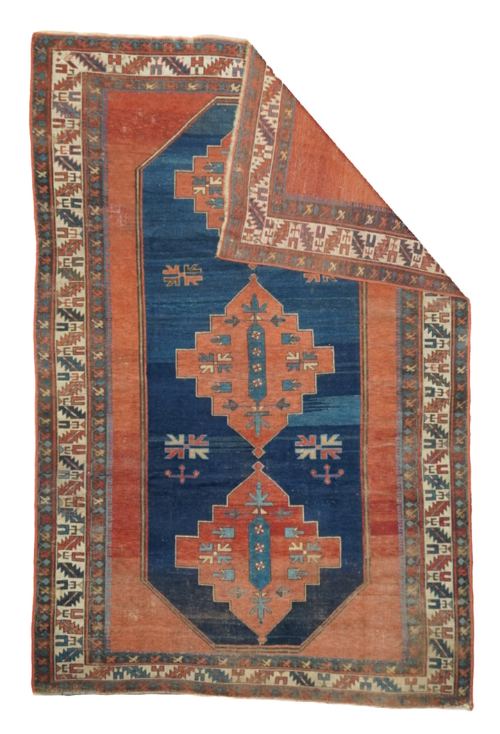 Antique Kazak Rug 5'8'' x 8'6''