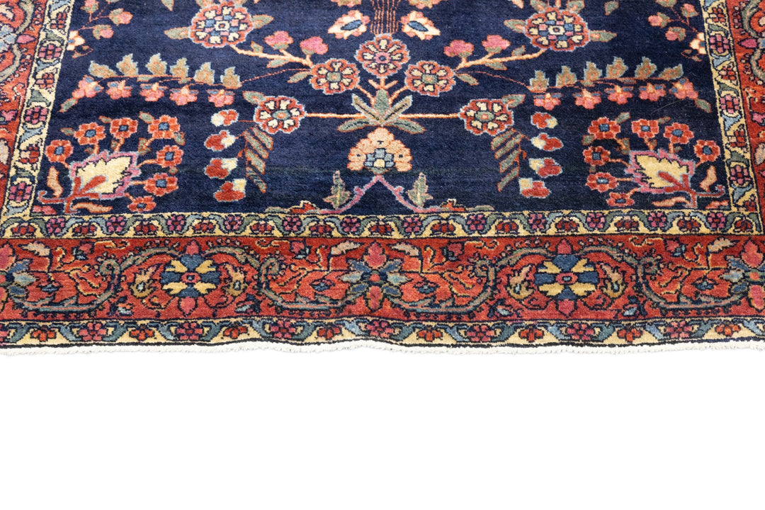 Antique Mohajeran Sarouk Rug 3'4'' x 4'10''