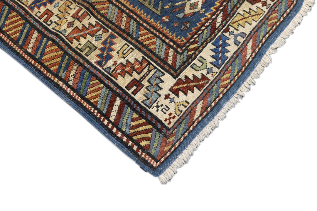 Antique Caucasian Kuba Rug 3'4'' x 5'2''