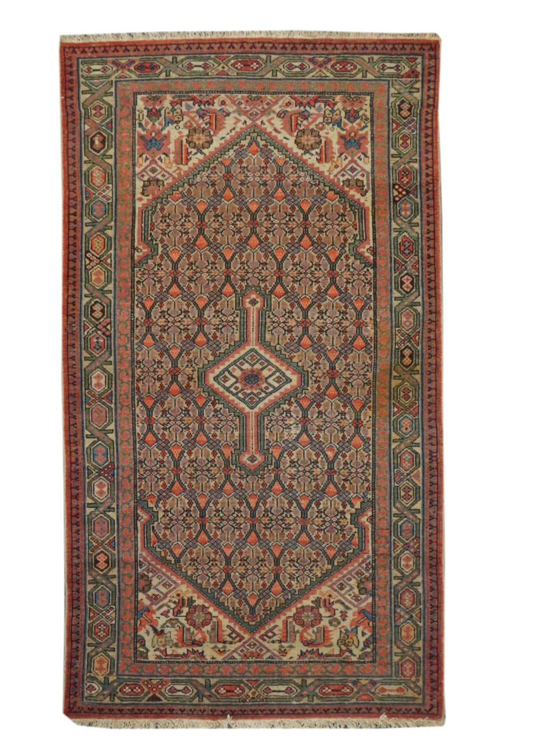 Antique Malayer Rug 3'8'' x 6'7''