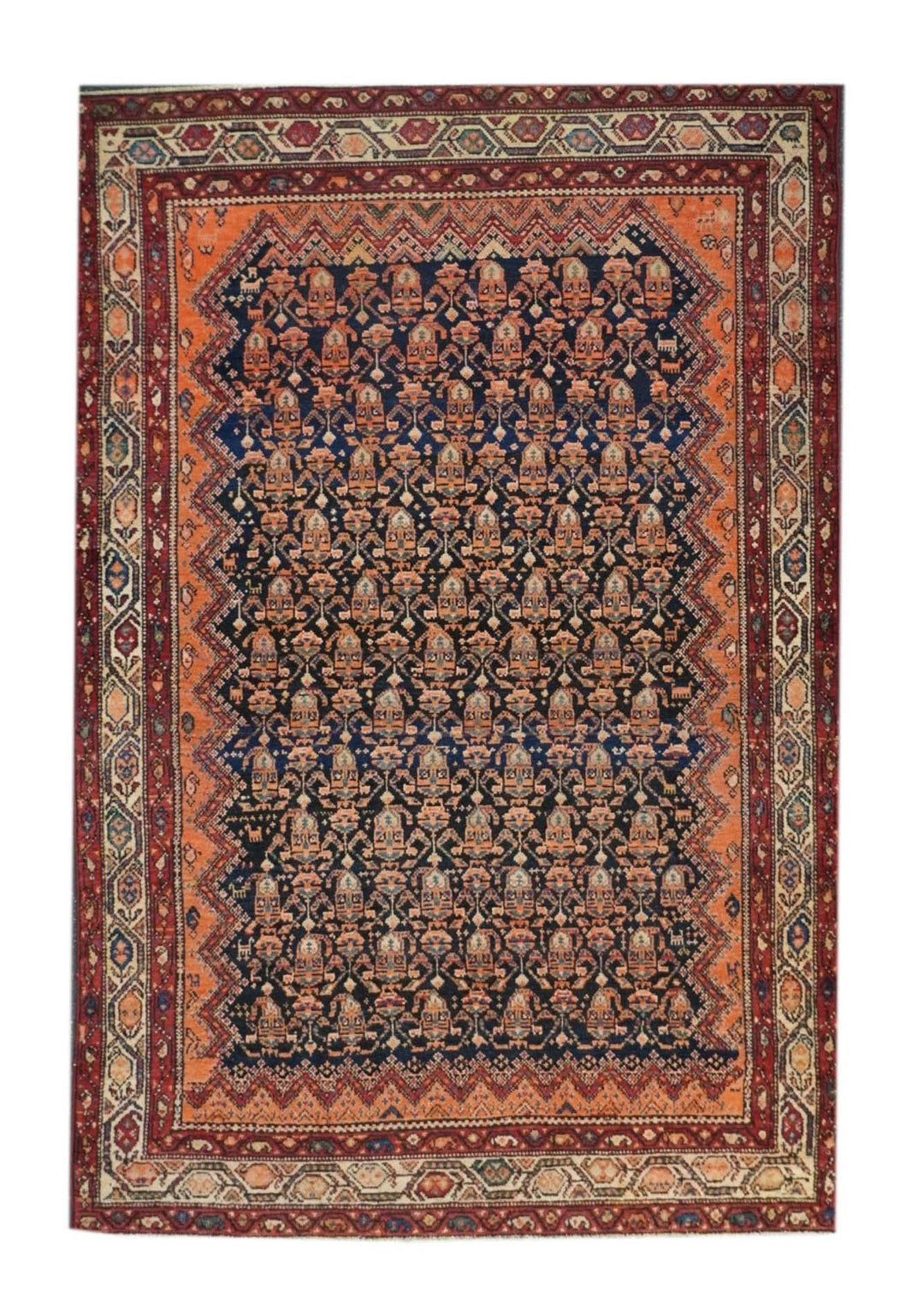 Antique Malayer Rug 4'3'' x 6'8''