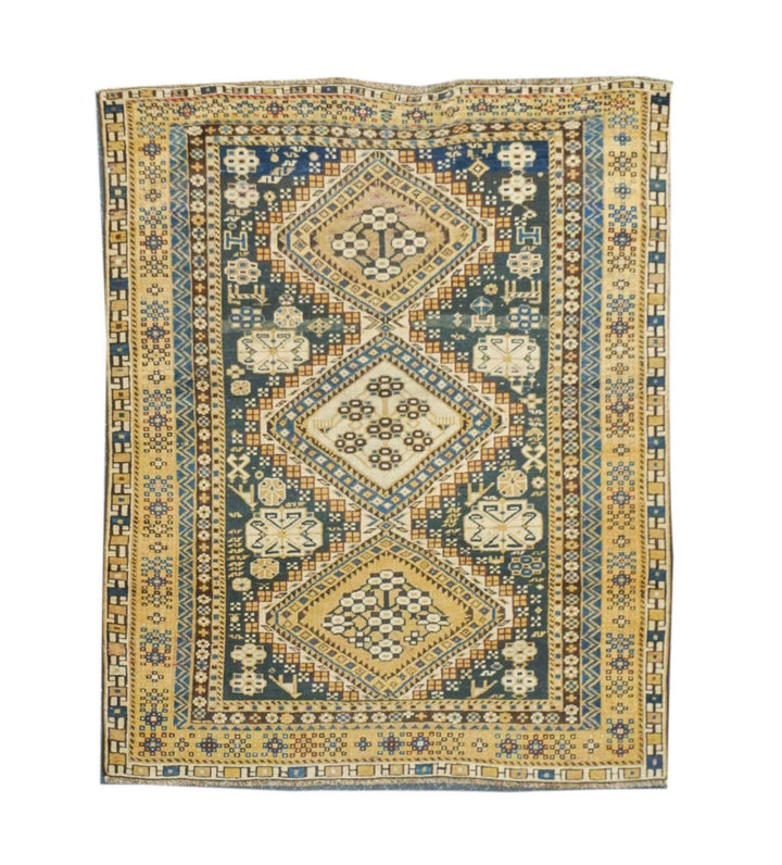 Antique Shirvan Rug 3'6'' x 4'6''