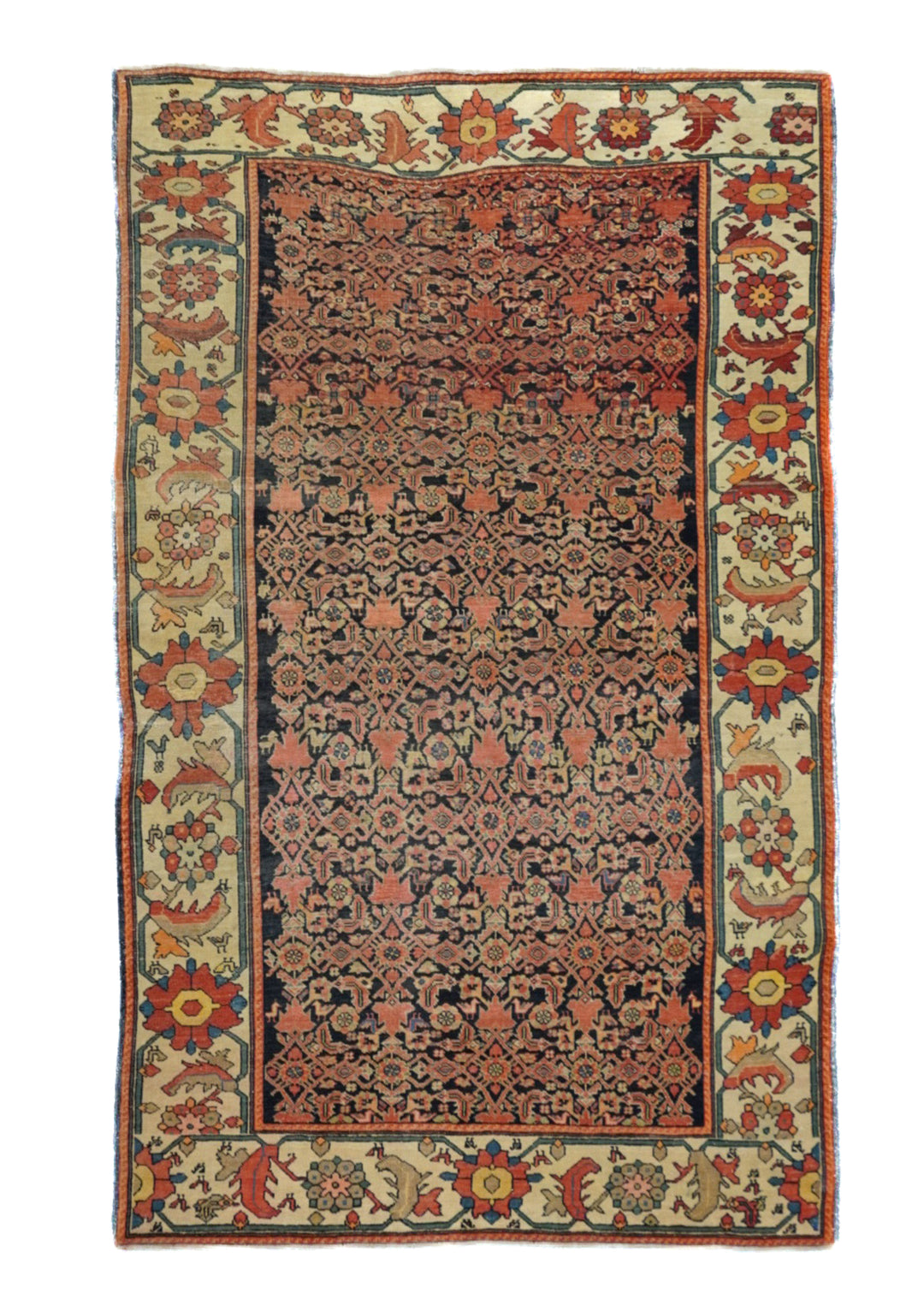 Antique Farahan Rug 4'3'' x 6'9''