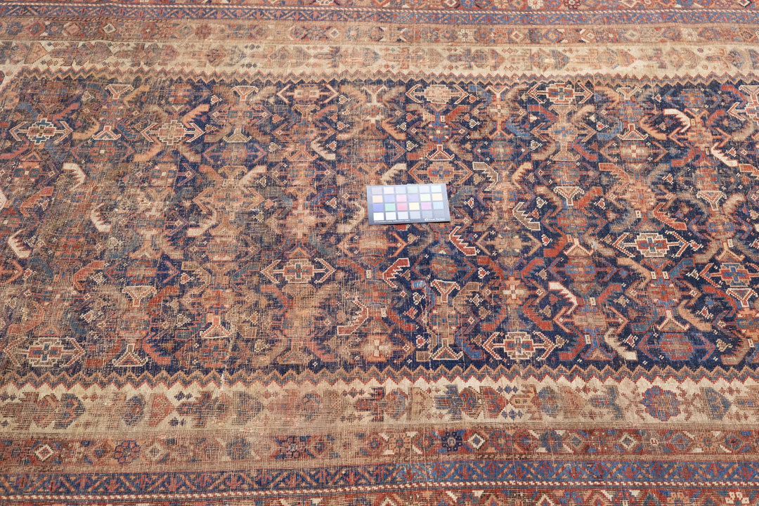 Antique Persian Qashqai Rug 4'6'' x 8'4''