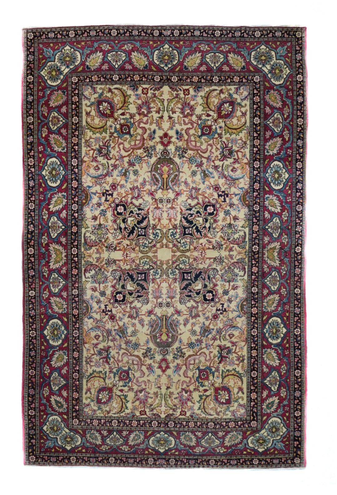 Antique Tehran Rug 4'7'' x 7'3''