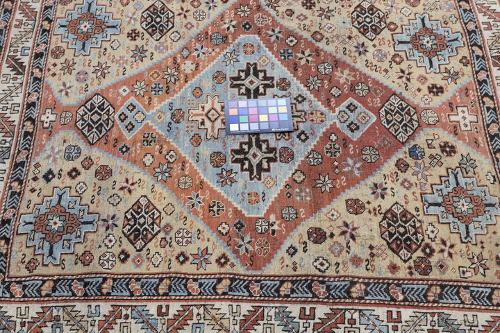 Antique Shirvan Rug 4'0" x 4'5''