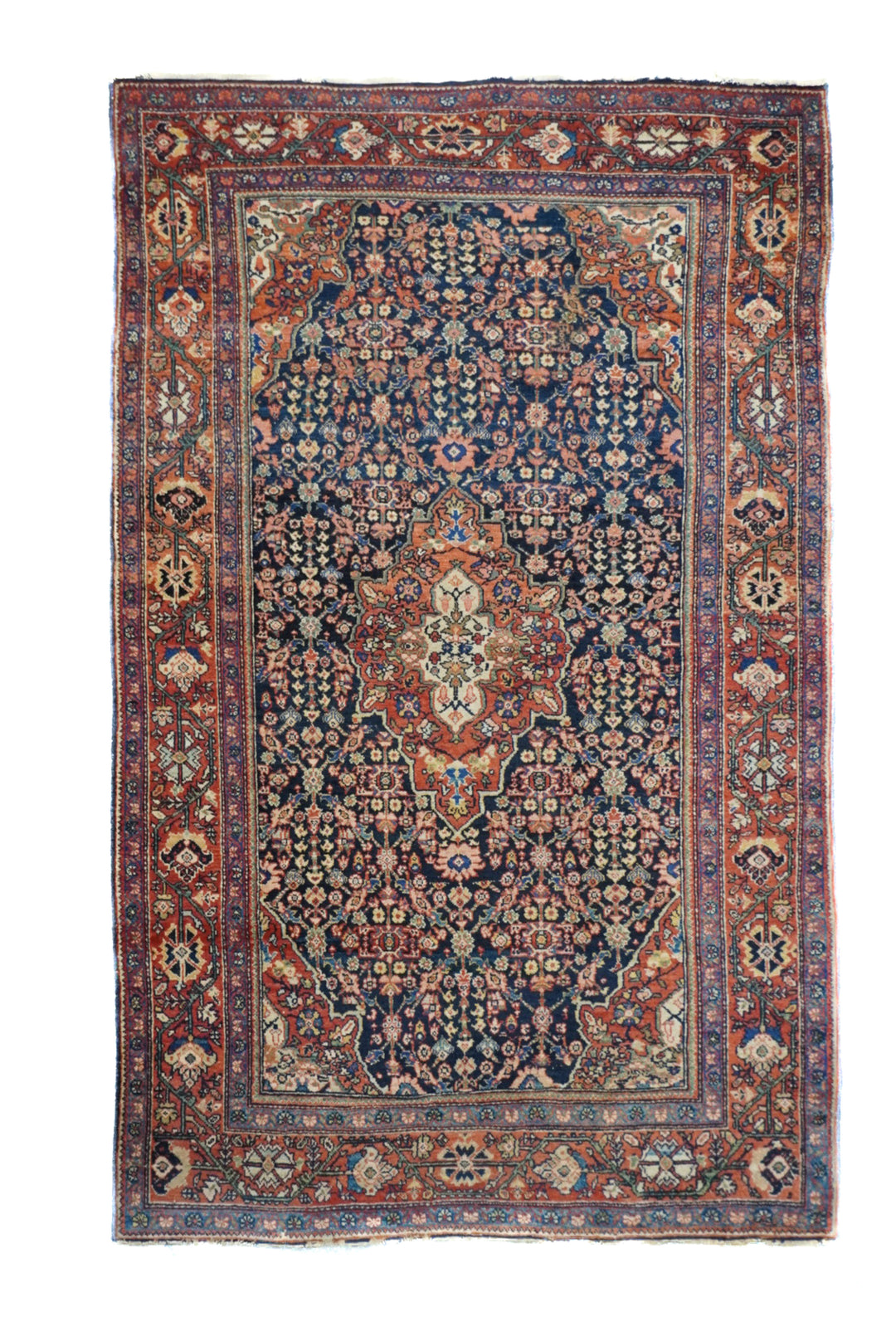 Antique Farahan Sarouk Rug 4'3'' x 6'10''