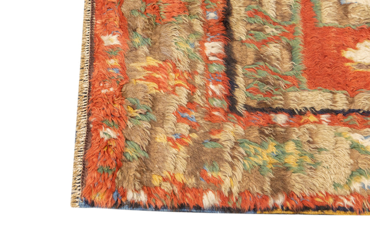 Antique Turkish Rug 3'6'' x 4'11''