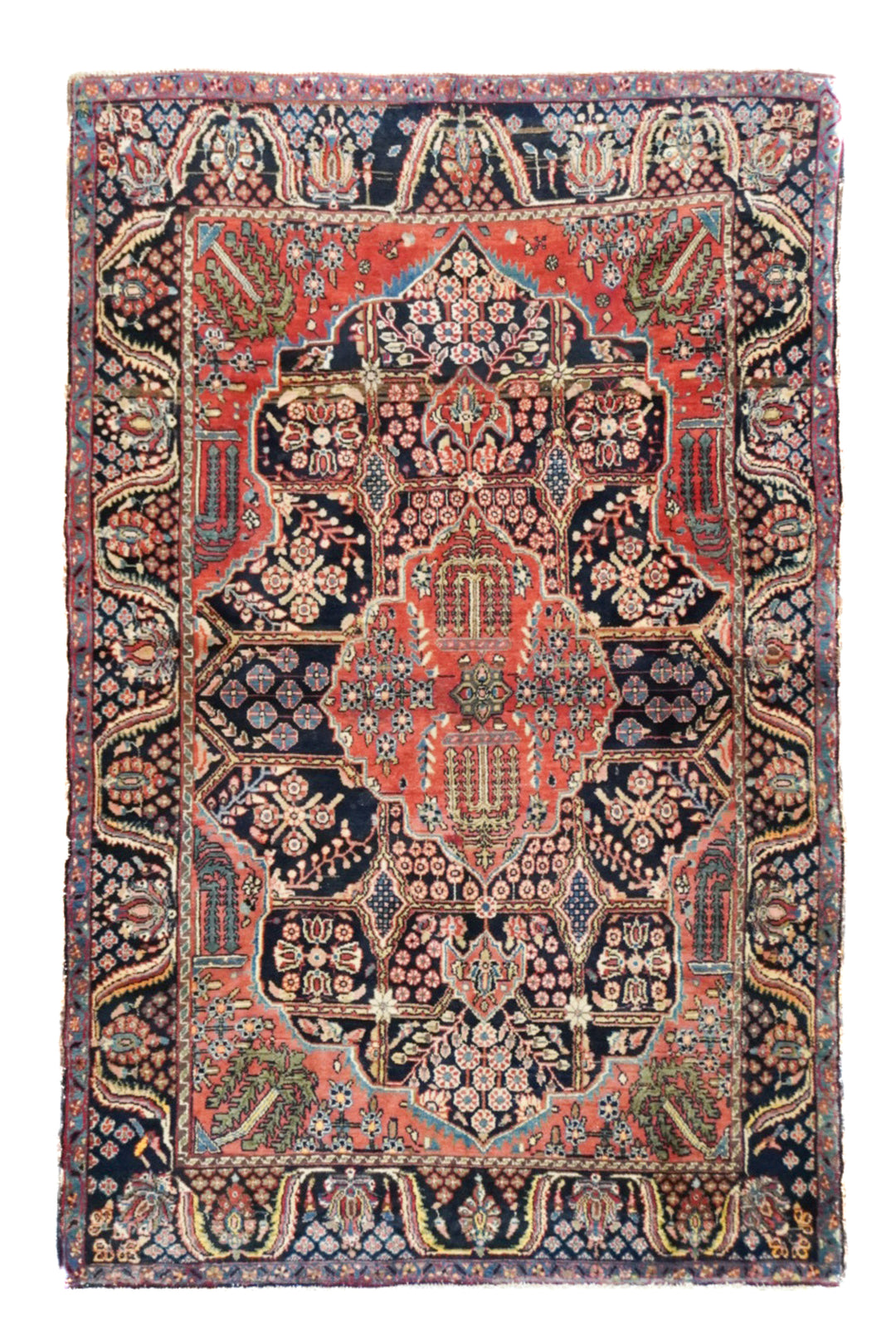 Antique Kashan Rug 4'8'' x 6'11''