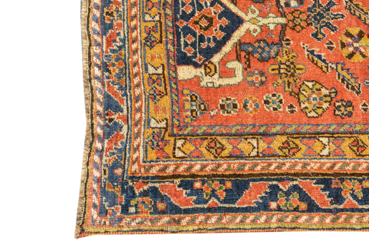 Antique Qashqai Rug 4'9'' x 6'8''