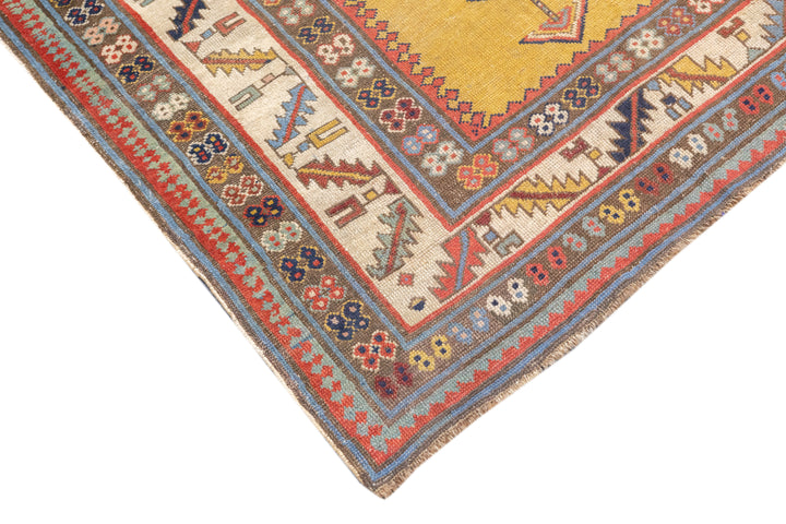 Antique Caucasian Talish Rug 3'5'' x 7'11''