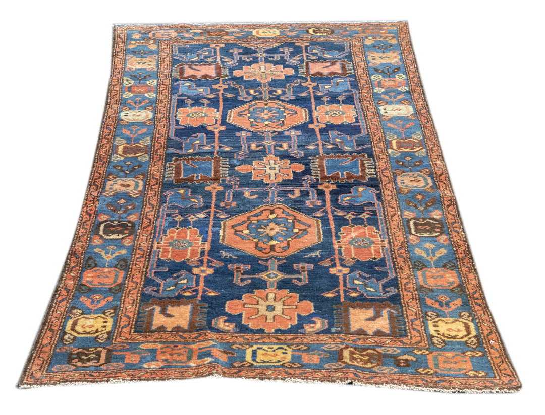 Antique Malayer Rug 3'4'' x 6'2''