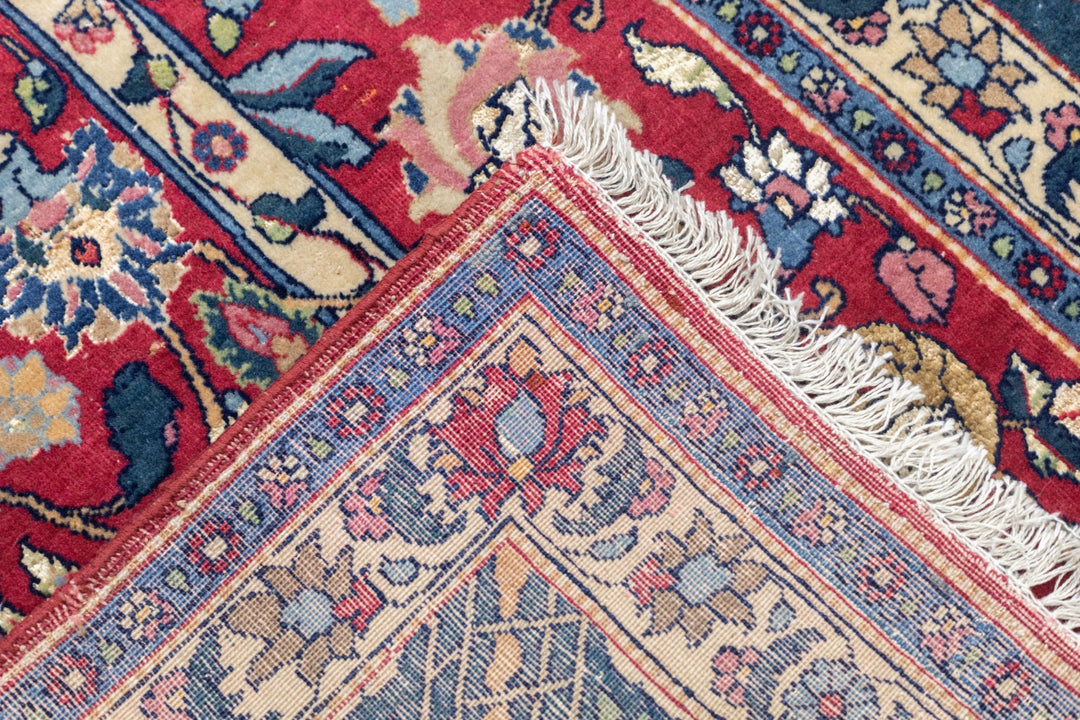 Antique Persian Tehran Rug 4'3" x 7’5”