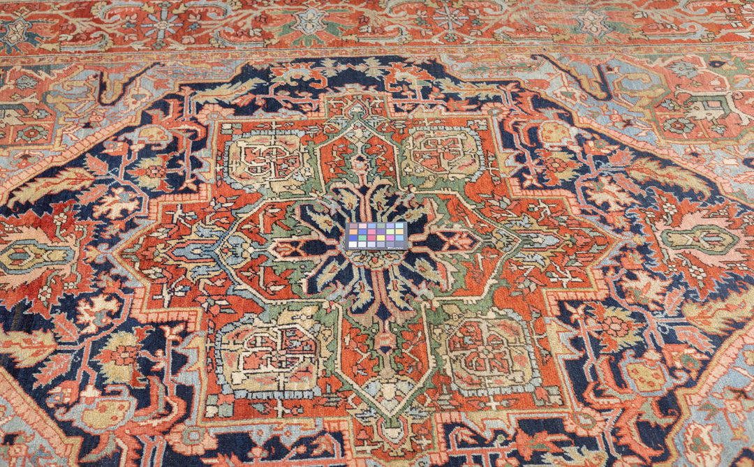 Antique Heriz Rug 8'10'' x 11'4''