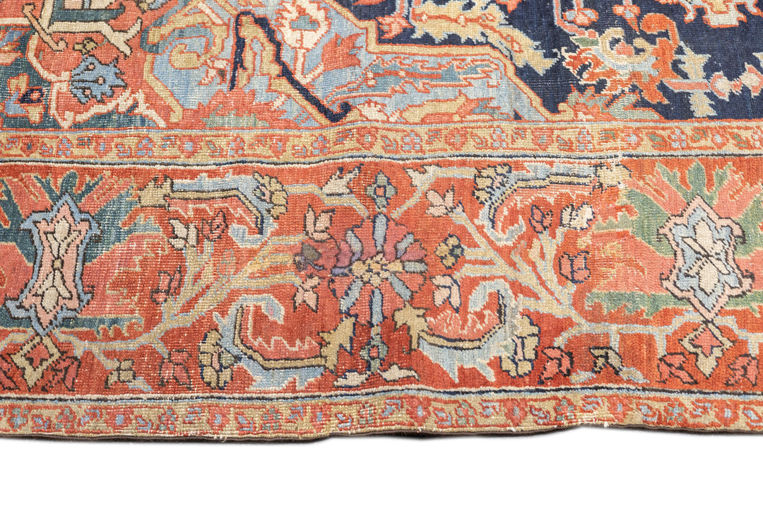 Antique Heriz Rug 8'10'' x 11'4''