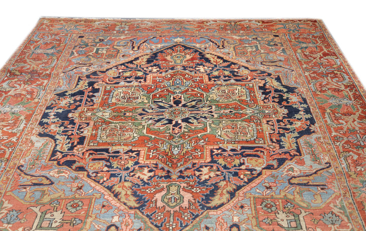 Antique Heriz Rug 8'10'' x 11'4''