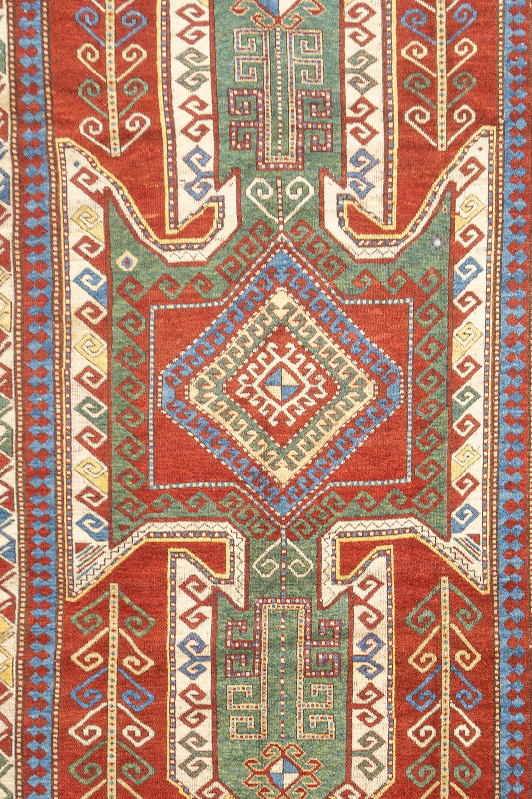 Antique Caucasian Kazak Rug 5'8" x 9'10''