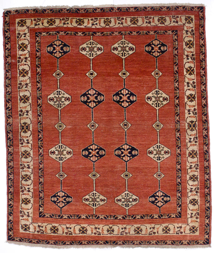 Fine Vintage Persian Gabbeh Rug 6’0” x 7’0”