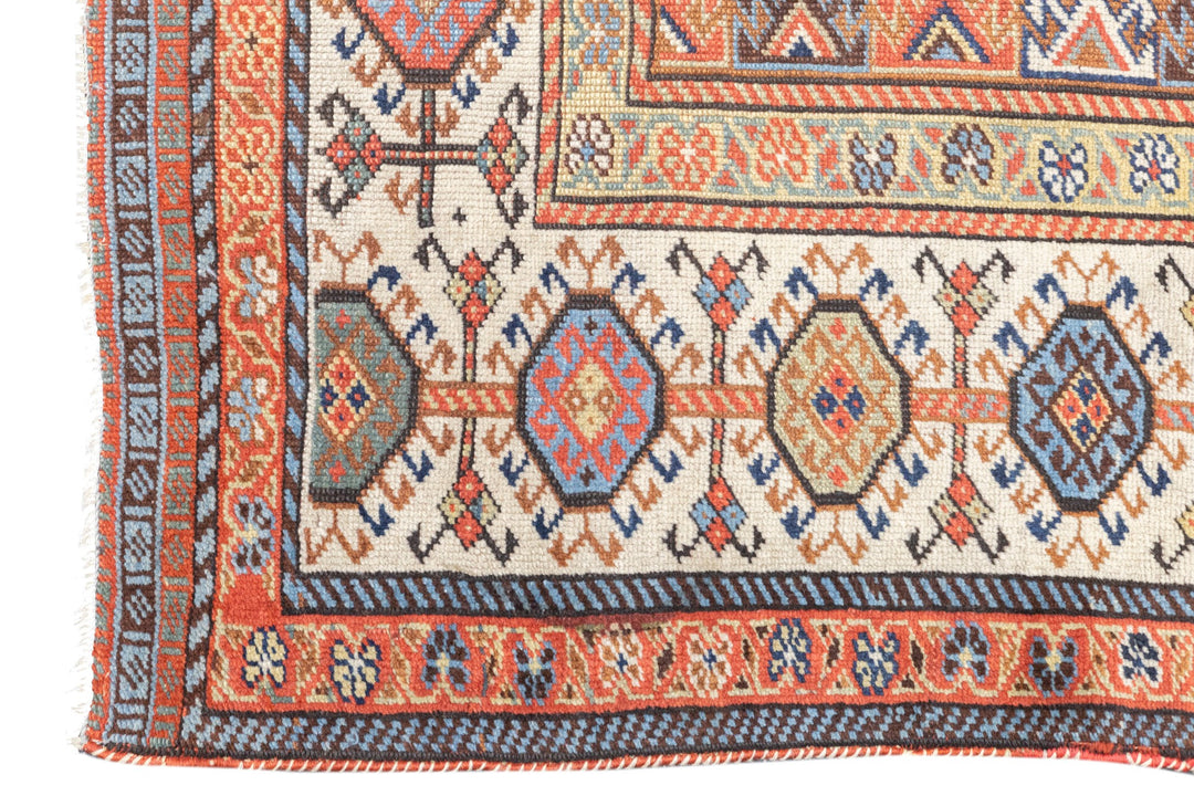 Antique Qashqai Shekarlou Rug 5'8'' x 7'7''