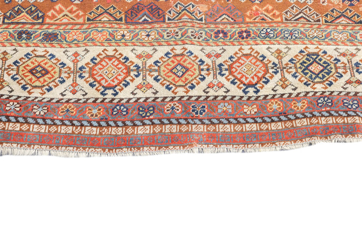 Antique Qashqai Shekarlou Rug 5'8'' x 7'7''