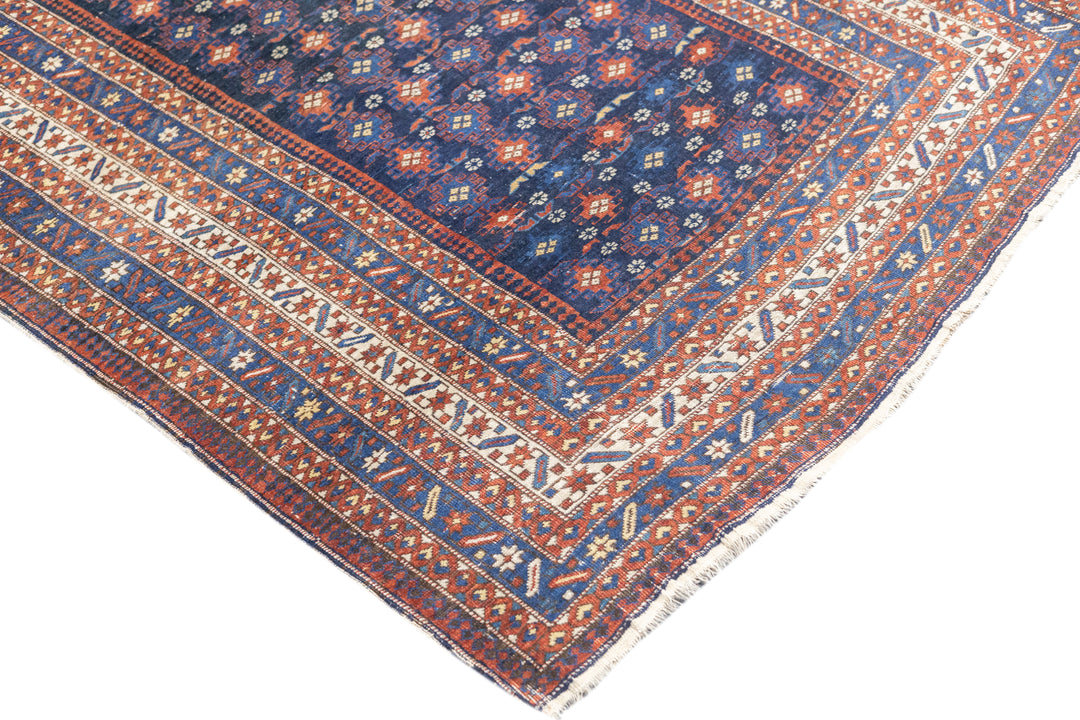 Antique Kuba Rug 4'1'' x 5'9''