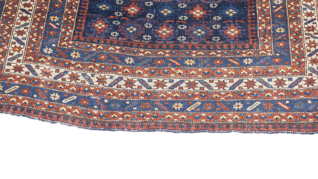 Antique Kuba Rug 4'1'' x 5'9''