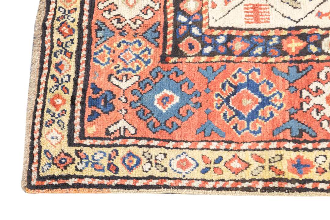 Antique Kazak Rug 4'9'' x 7'0"