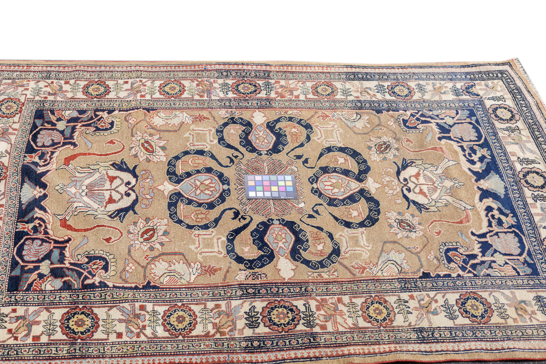 Antique Bibikabad Rug 4'2'' x 6'5''