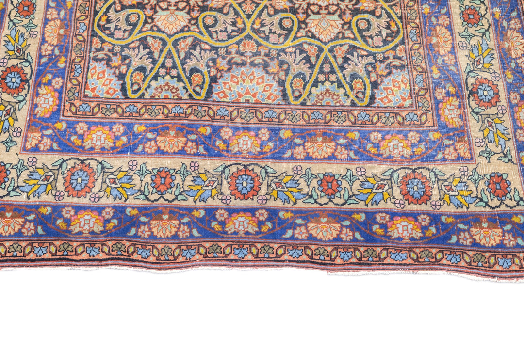 Antique Tehran Rug 3'7'' x 5'7''