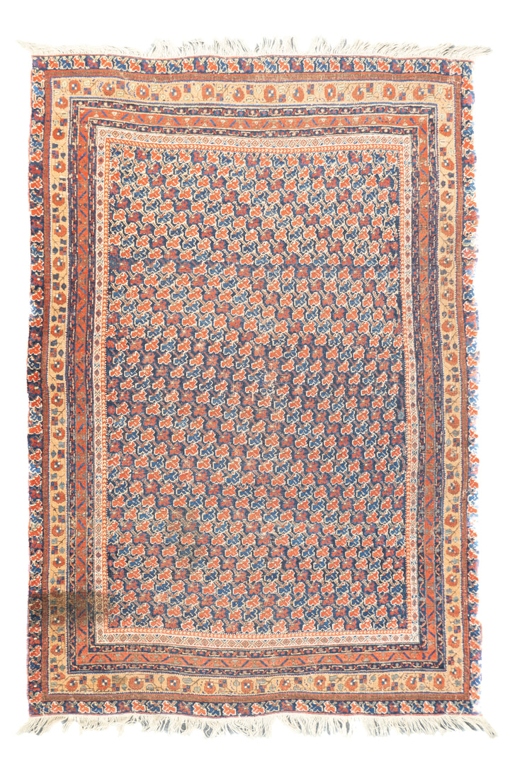 Antique Afshar Rug 4'7'' x 6'9''