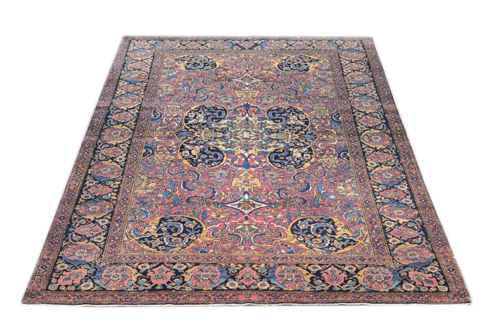 Antique Tehran Rug 4'8'' x 6'10''