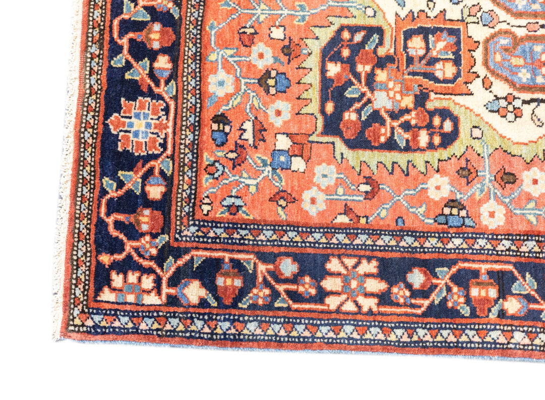 Antique Farahan Sarouk Rug 3'8'' x 5'0"