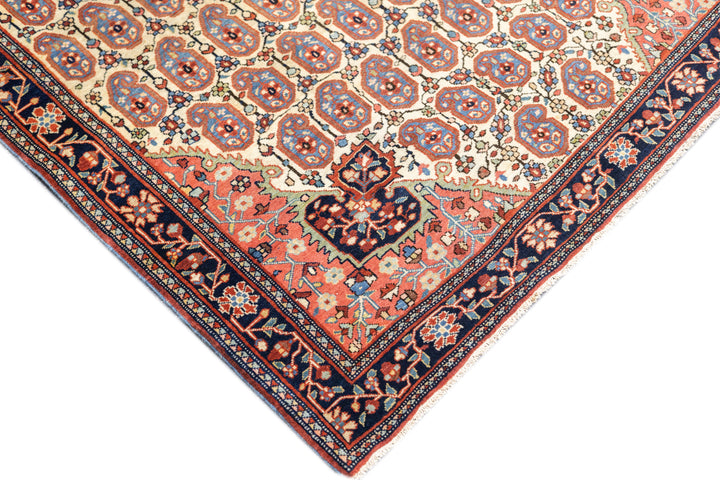 Antique Farahan Sarouk Rug 3'8'' x 5'0"