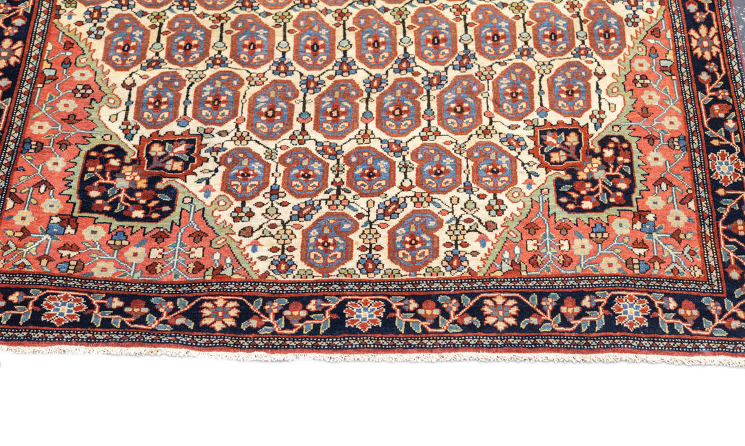 Antique Farahan Sarouk Rug 3'8'' x 5'0"