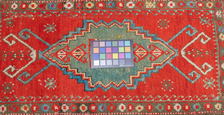 Fine Antique Konya (one of three) Rug 1'6'' x 2'11''