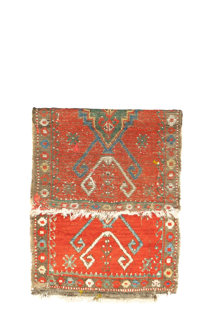 Fine Antique Konya (one of three) Rug 1'6'' x 2'11''