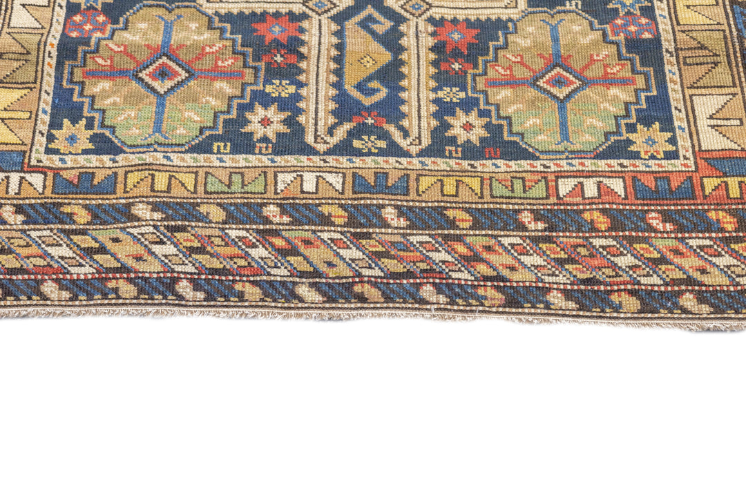 Antique Kuba Rug 3'10'' x 5'0"